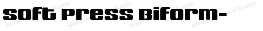 Soft Press Biform字体转换